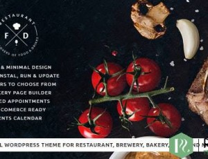 Food & Drink v1.5.2-优雅的咖啡厅和餐厅WordPress主题