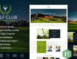 Golf Club v1.4.3-体育与活动WordPress主题