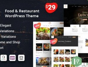 Deliciko v1.9-餐厅WordPress主题
