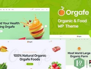 Orgafe v1.0.0-有机食品WordPress主题