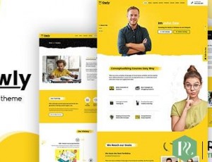 Owly v2.2-导师，培训WordPress，学习主题