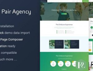 Au-Pair v1.2.2 – 保姆和保姆代理WordPress主题