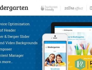 Kindergarten v3.8 – 日托与儿童学校教育WordPress主题
