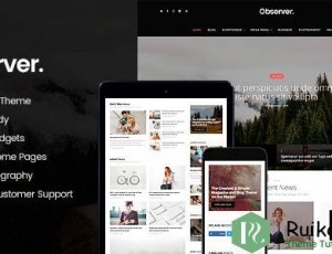 Daily Observer v1.8.2-现代杂志和新闻门户网站WordPress主题