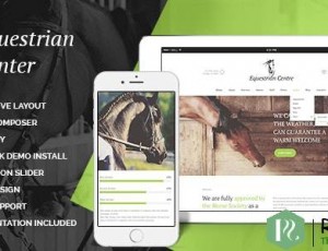 Equestrian Centre & Horse-riding School Hippodrome v1.5 -WordPress主题
