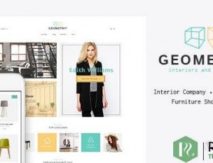Geometry v1.9.1 -室内设计和家具店WordPress主题