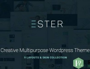 Ester v1.8.1-时尚的多用途WordPress主题