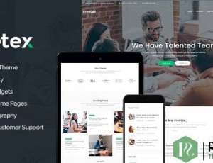 Invetex v1.7.1-商业咨询和投资WordPress主题