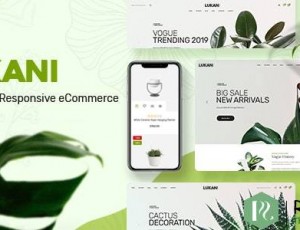 Lukani v1.1.3-WooCommerce WordPress的植物商店主题