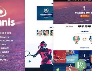 Tennis v1.2.3-体育俱乐部和活动WordPress主题
