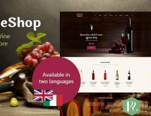 WineShop v2.3.1-食品和葡萄酒在线商店WordPress主题