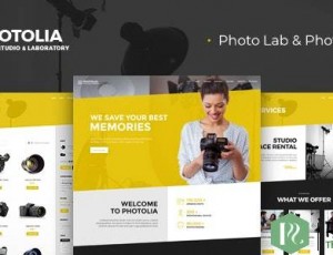 Photolia v1.0.3-摄影公司及补给店WordPress主题