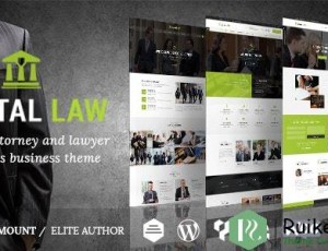 Digital Law v12.2-律师和法律顾问WordPress主题