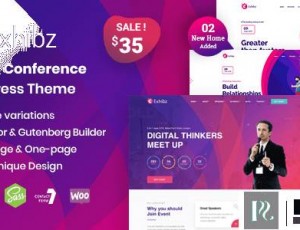 Exhibz v2.3.0-活动会议WordPress主题