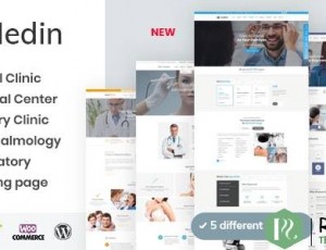 Medin v1.6.1 -Medical Center WordPress主题