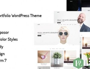White v1.0.0-最小组合WordPress主题