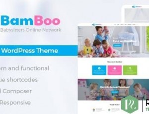 BamBoo v1.1-儿童保育和儿童保姆儿童WordPress主题