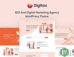 Digitax v1.0.6-SEO和数字营销机构WordPress主题