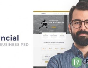 Financial v1.0-清洁商业WordPress主题