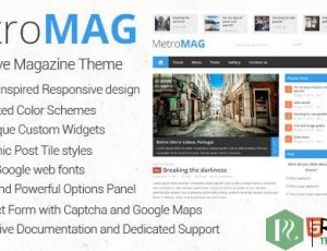 Metro Magazine v3.1-响应式WordPress主题