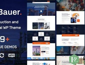 Bauer v1.13-建筑和工业WordPress主题