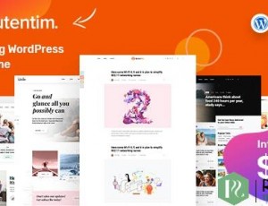 Gutentim v1.1-现代古登堡WordPress博客主题