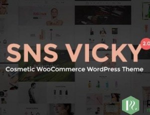 SNS Vicky v3.2-Cosmetic WooCommerce WordPress主题