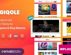 Digiqole v1.4.9-新闻杂志WordPress主题