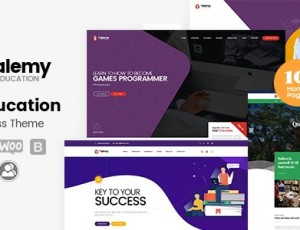 Talemy v1.2.7-LMS Education WordPress主题