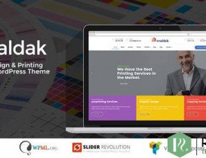 Revaldak v1.9-印刷服务WordPress主题