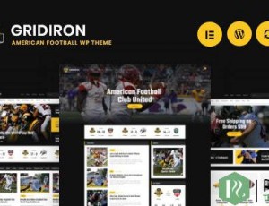 Gridiron v1.0.2-美式足球和NFL超级碗团队WordPress主题