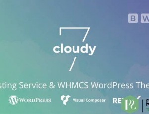 Cloudy 7 v1.0-托管服务和WHMCS WordPress主题