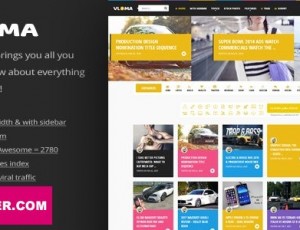 Vloma Grid v2.7-响应式WordPress视频博客主题