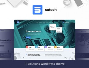Setech v1.0.3-IT服务和解决方案WordPress主题