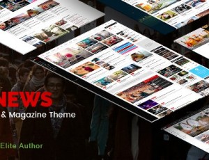 ExpNews v1.0.5-报纸和杂志WordPress主题