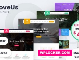 Loveus V2.0 -非营利，慈善机构WordPress主题