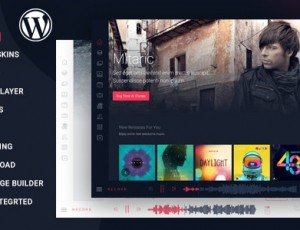 Rekord v1.5.2-Ajaxify音乐-活动-Podcasts多用途WordPress主题