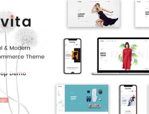 Favita v1.0.1-Fashion WooCommerce WordPress主题