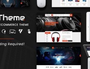 HiTheme v1.6.7-数字商店和时尚商店WordPress WooCommerce主题