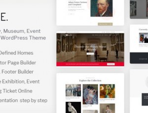 Muzze v1.3.4-博物馆美术馆展览WordPress主题
