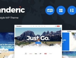 Wanderic v1.0-旅游博客和生活方式WordPress主题