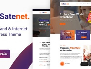 Satenet v1.0.0-宽带和Internet WordPress主题