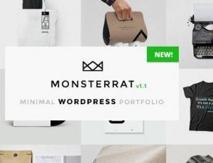 Monsterrat v1.2.1-最小的WordPress产品组合主题