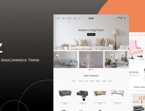 Raz v1.0.3-干净，最小的WooCommerce主题