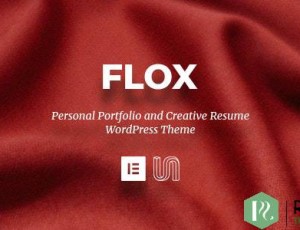 FLOX v1.2 -个人档案袋和简历WordPress主题