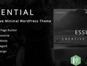 Essential v1.2.5-响应式最小WordPress主题