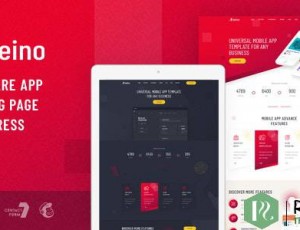 Zeino v1.0-App Landing WordPress主题