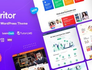 Turitor v1.3.9-LMS和教育WordPress主题
