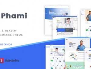 Phami v1.0.4 –医疗与健康WooCommerce主题