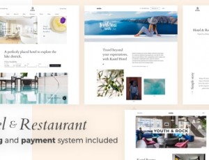Kastel v1.0.1-酒店和餐厅WordPress主题